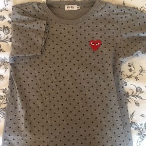 Comme does garçon polka dot dead stock